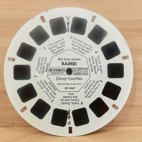 Vintage View-Master Reels / Favorites Collection / Mixed Set of 7 Reels - Picture 3 of 7